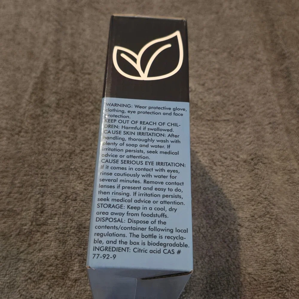New England Stories Descaler 33.8oz Coffee Machine Cleaner Vertuo Plant Based